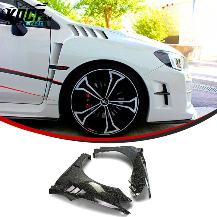 14-18 IMPREZA WRX VAB VAF LEVORG VMG/VM4 STI DAM STYLE FRONT OVER FENDER +8MM - USA WAREHOUSE