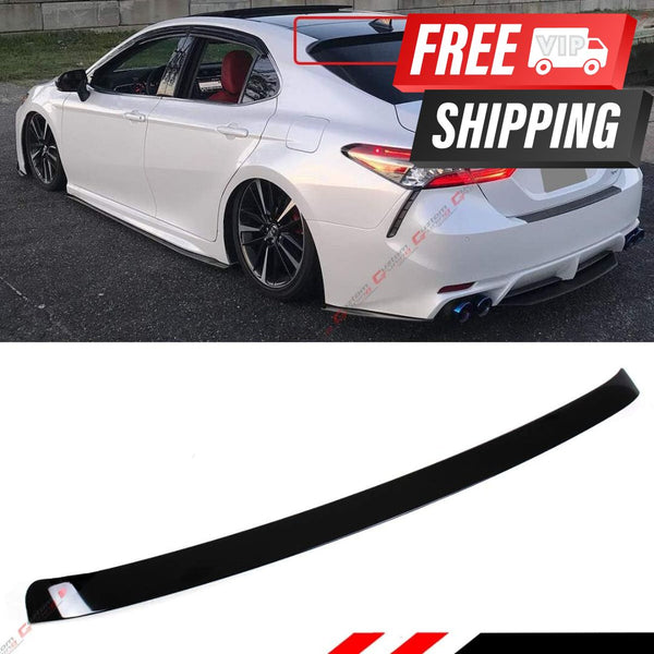 JDM Style Glossy Black Rear Window Roof Spoiler Compatible with 2018-2024 Toyota Camry - VIP Price Free Shipping Item