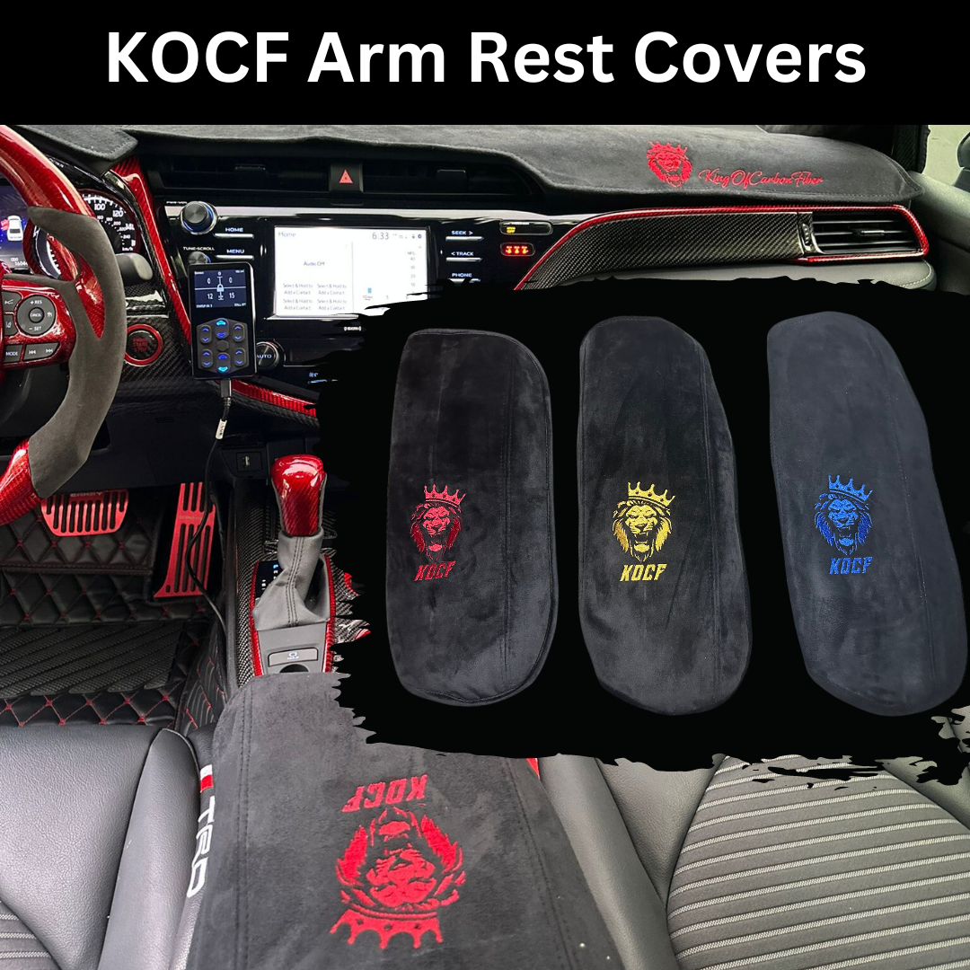 KOCF Interior arm rest cover Compatible with 2018-2024 Toyota Camry - VIP Price