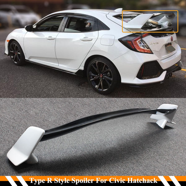 Trunk Spoiler Compatible 2016-2021 Honda Civic 5 Door Hatchback