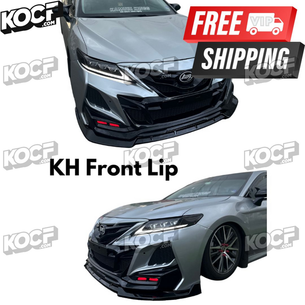 HUIMART Compatible With For Camry SE XSE 2018-2023 Yofer V2 Style Front Bumper Lip Rear Diffuser Winglet Kit Glossy Black HUIMART Compatible With For Camry SE XSE 2018-2023 Yofer V2 Style Front Bumper Lip Rear Diffuser Winglet Kit Glossy Black