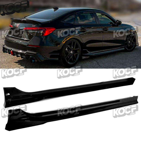 Side Skirts Compatible 2022-Present Honda Civic All Models