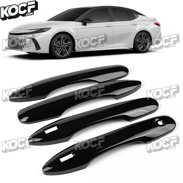 Glossy Black Door Handle Cover Compatible With 9th Gen 2025-Present Toyota Camry All Models