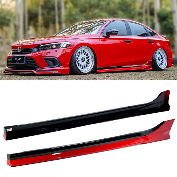 Side Skirts Compatible 2022+ Honda Civic All Models