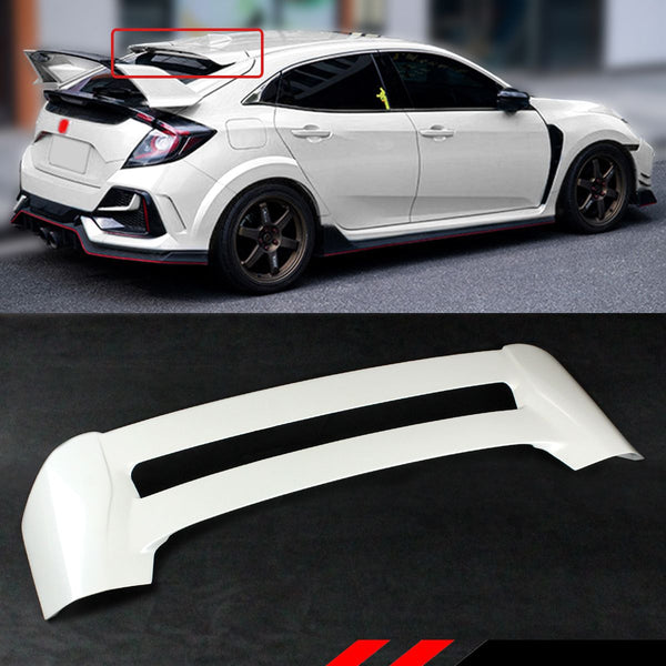 Roof Spoiler Compatible 2017-2021 Honda Civic 5 Door Hatchback