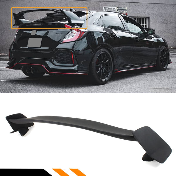 Trunk Spoiler Compatible 2016-2021 Honda Civic 5 Door Hatchback