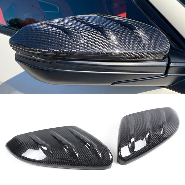 Carbon Fiber Mirror Cap Covers Compatible 2016-2021 Honda Civic All Models