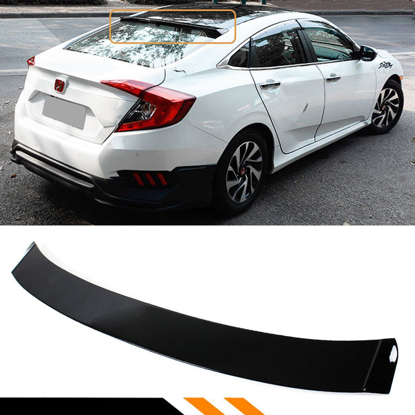 Roof Spoiler Compatible 2016-2021 Honda Civic 4 Door Sedan