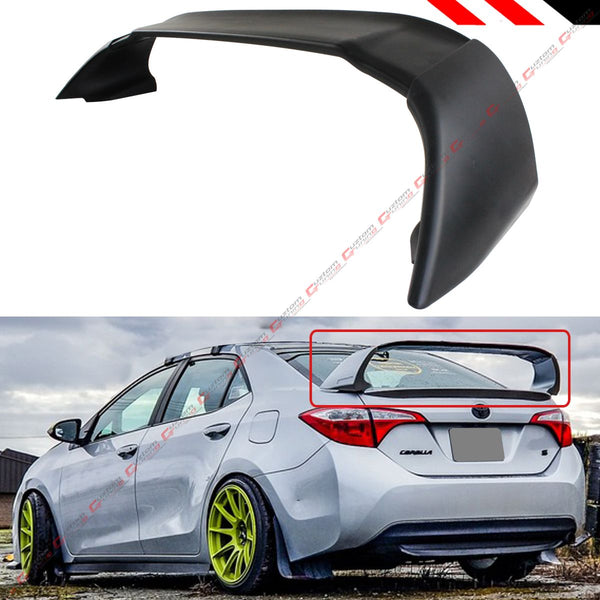 Rear Wing Spoiler Compatible 2014-2019 Totyota Corolla 4 Door Sedan Model