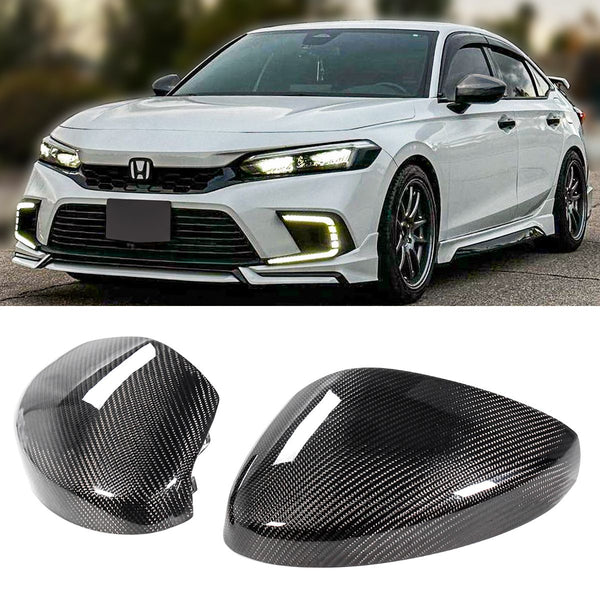 Mirror Covers Caps Compatible 2022-2024 Honda Civic All Models