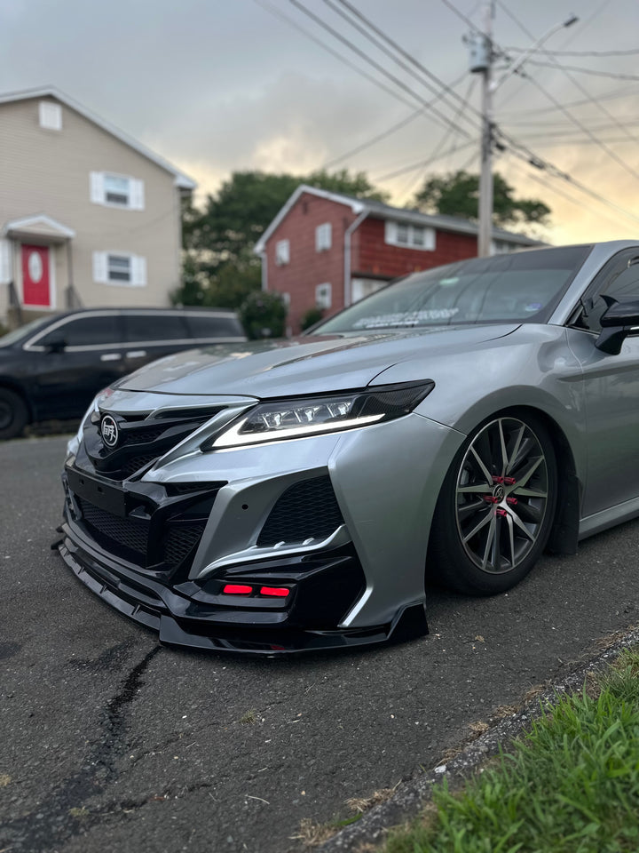 KH Front Lip for Aftermarket Bumper 2018-2024 Toyota Camry