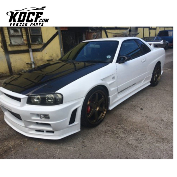 SKYLINE R34 GTT ESB STYLE SIDE SKIRT EXTENSION