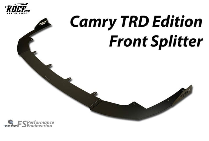 Aluminum Toyota Camry 2018-2024 TRD Front Bumper Splitter - VIP Price