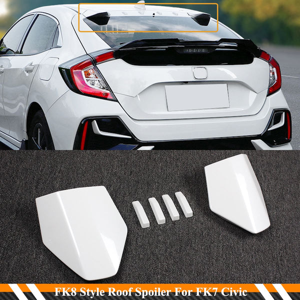 FK8 Style Roof Spoiler Compatible 2016-2021 Honda Civic 5 Door Hatchback