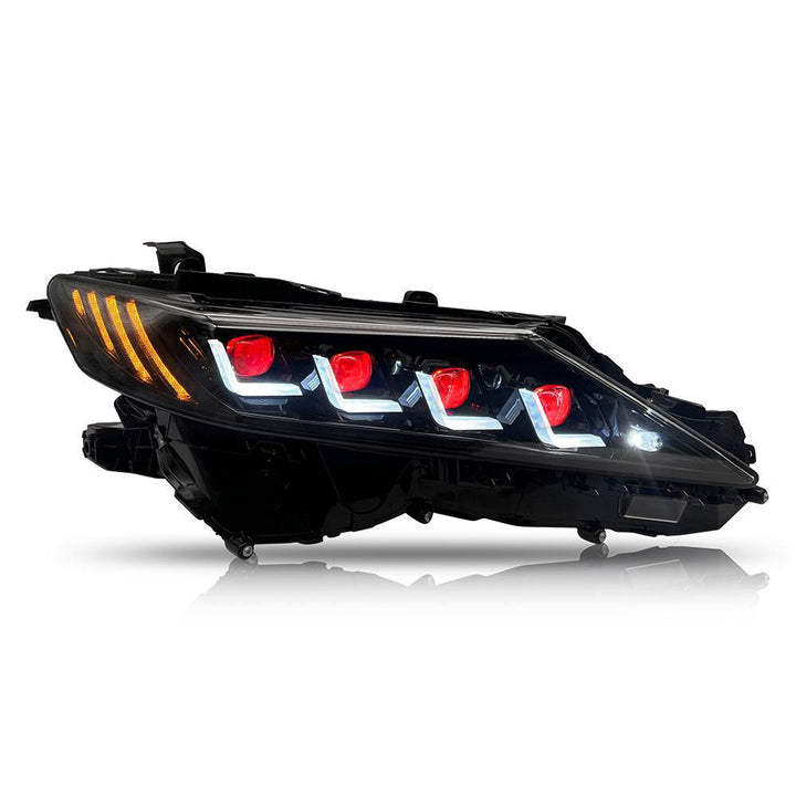 V6 Quad Beams Headlights Compatible for 2018-2024 Toyota Camry - VIP Price