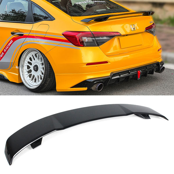 Rear Trunk Spoiler Compatible 2022+ Honda Civic 4 Door Sedan