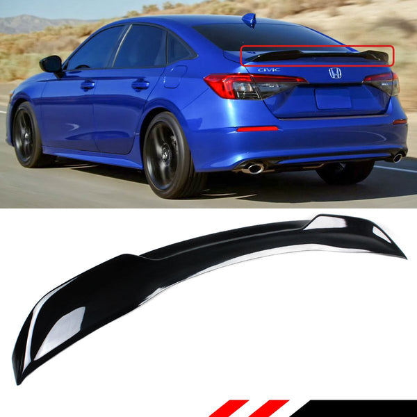 Rear Trunk Spoiler Compatible 2022+ Honda Civic 4 Door Sedan Model