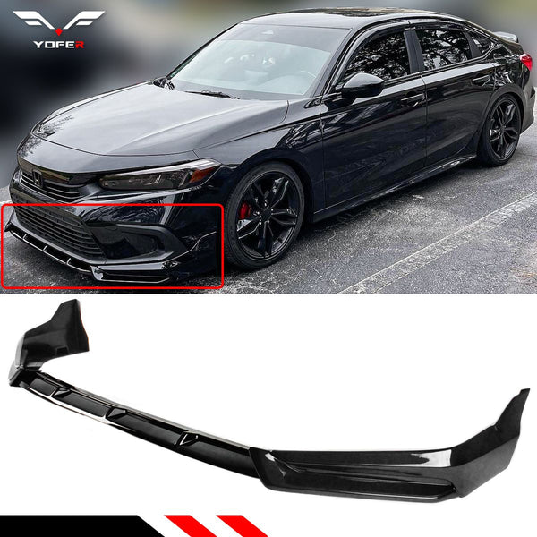 Front Bumper Lip Compatible For 2022+ Honda Civic All Models