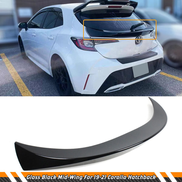 Rear Roof Spoiler Compatible 2019-2024 Toyota Corolla 5 Door Hatchback Model Only - VIP Price