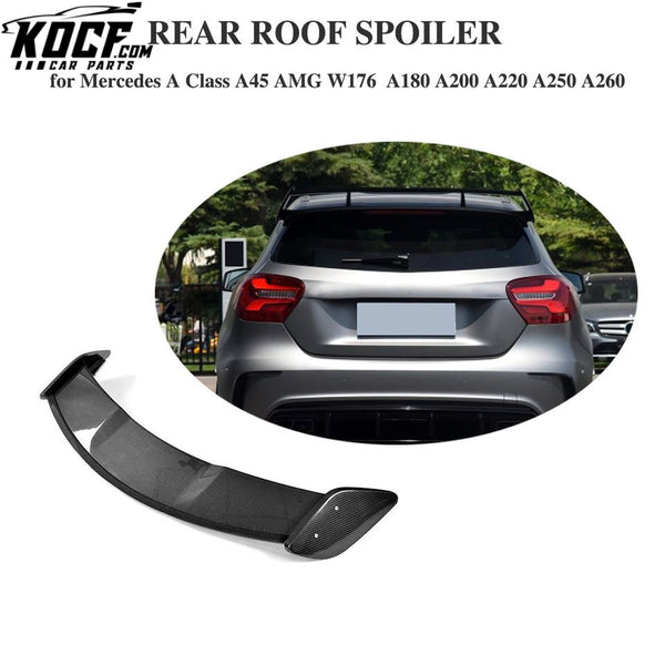 Carbon Fiber Material A180 A200 A220 A250 A260 Car Spoiler for Mercedes A Class A45 AMG W176 2013-2017