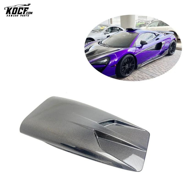 570S Carbon Fiber Roof Scoop Vent Roof Air Scoop For Mclaren 570S Coupe