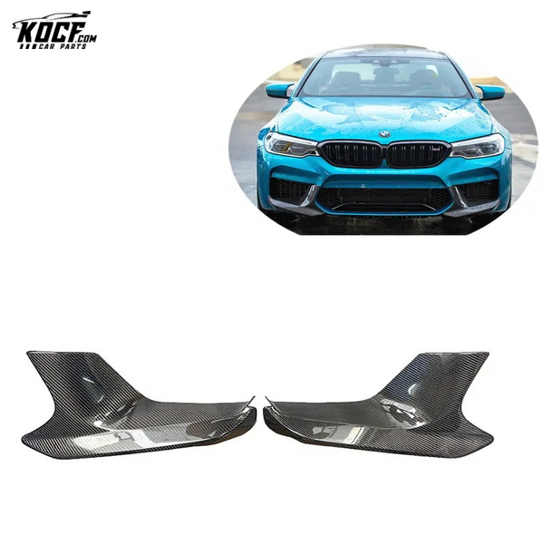 F90 M5 Front bumper splitter MP style Carbon Fiber front Bumper Lip Spoiler For BMW M5 F90