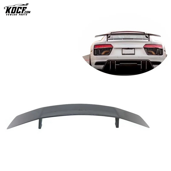 2017+ Car Spoiler R8 Rear Spoiler VRS Style Carbon Fiber GT Wing Rear Spoiler For Audi R8 New R8