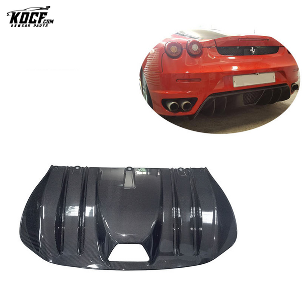 F430 Rear Diffuser OEM Style Carbon FIber Rear Bumper DIffuser Lip For Ferrari F430 Italia Coupe