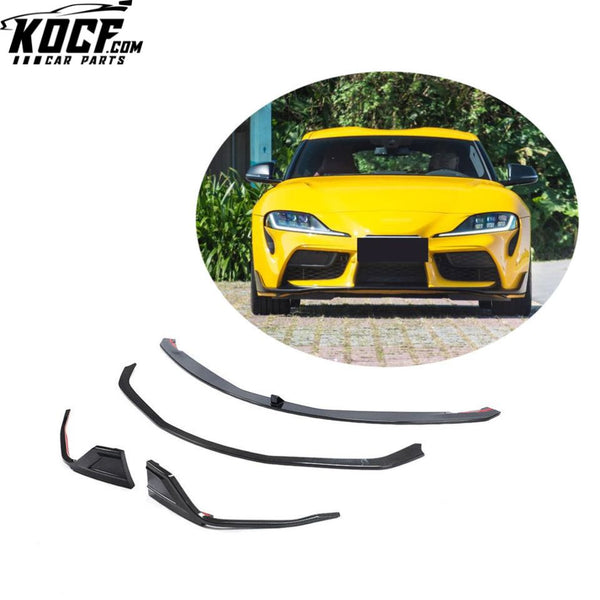 MZ Speed Style Carbon Fiber Front lip for Toyota Supra 2019-2020 3PCS/SET