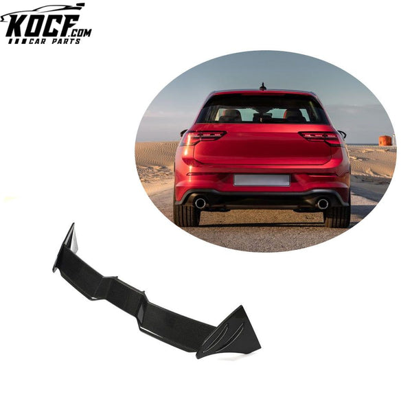 MK8 Carbon Fiber Car Spoiler for Volkswagen Golf 8 MK8 R GTI Hatchback 4-Door 2021-2022