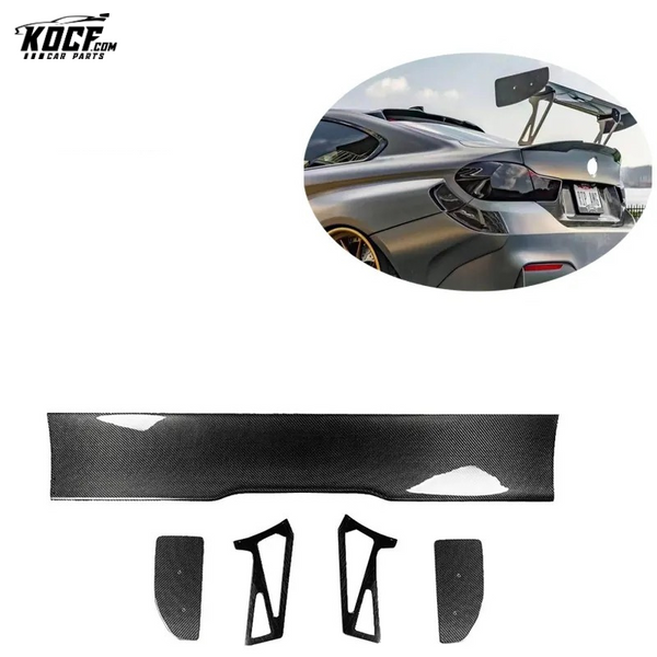 For BMW F8X M3 M4 M2 GTS -RK GT Wing rear spoiler carbon fiber rear wing F80 F82 F83 universal Spoiler