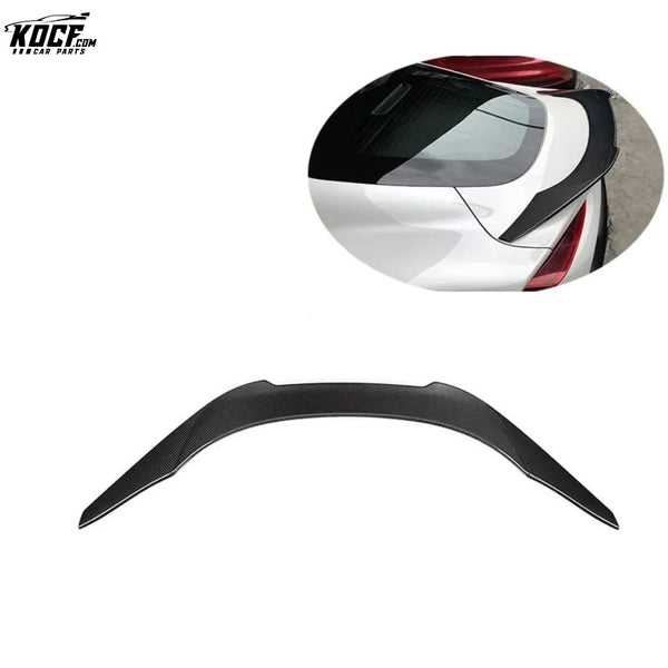 Factory customization V style Carbon Fiber Wing Rear Trunk Ducktail Spoiler For Toyota GR Supra MK5 A90 A91 2021