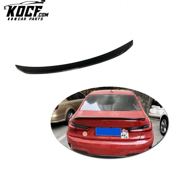 For BMW G20 330i M340i 2019-2020 Rear Roof Spoiler Wing Carbon Fiber