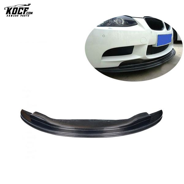 2008-2013 GTS-I Style carbon fiber front bumper spoiler lip splitter for BMW E92 E93 M3