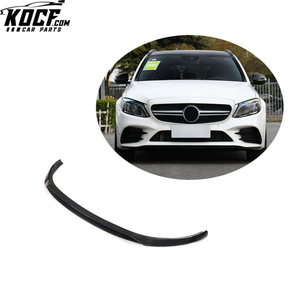 Carbon Fiber W206 Front Lip for Mercedes Benz C Class W206 C205 A205 C43 AMG 2019-2021