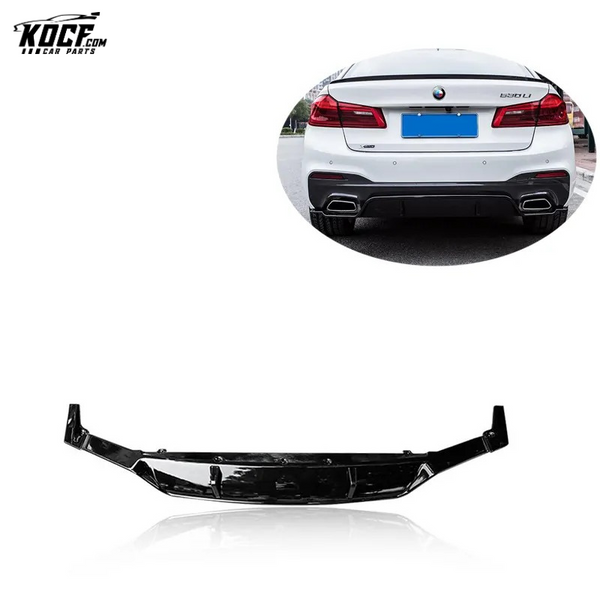 for 2017+ BMW G30 G38 5 series M sport carbon fiber rear bumper lip diffuser Spoiler