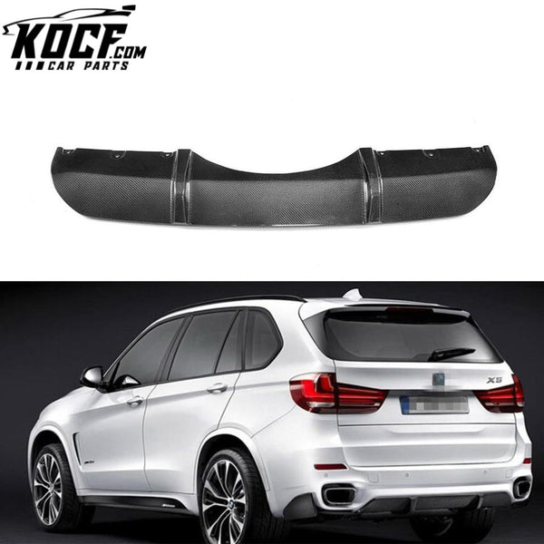 P Style X Series Carbon Rear bumper Lip For BMW X5 F15 M tech14-15