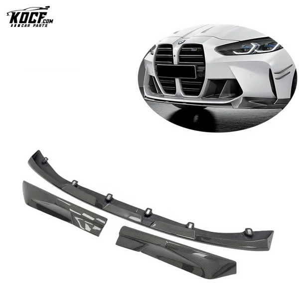 New! G80 M3 Front Bumper Lip MP style Carbon Fiber Front Bumper Spoiler Lip Splitter For BMW G80 M3 G82 G83 M4