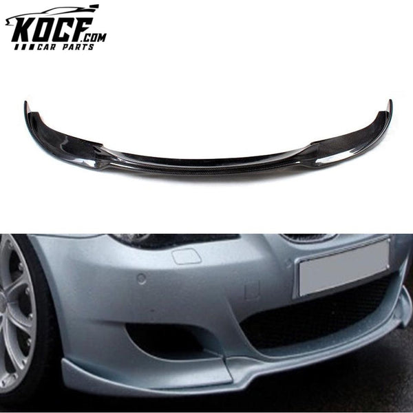 06-10 HA Style Car Carbon Front Bumper Lip For BMW E60 M5 Sedan