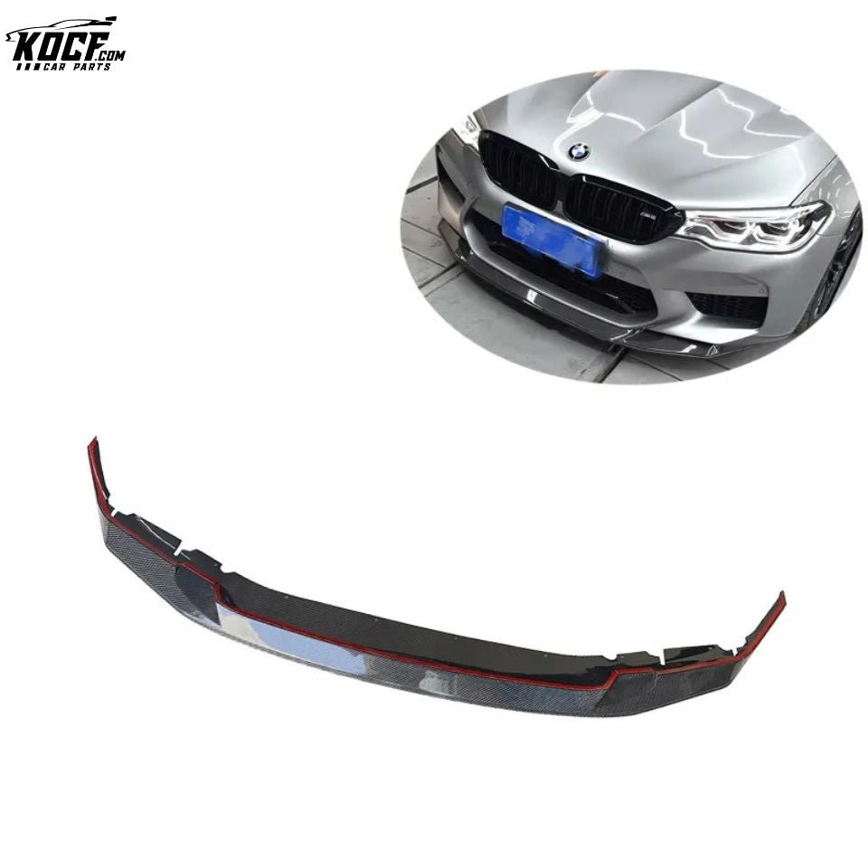GTS style Carbon Fiber Lower Front Bumper Spoiler Splitter Lip For BMW ...