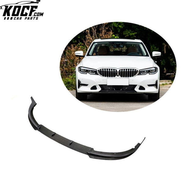 G20 G28 Carbon Fiber Front Bumper Lip for BMW 3 Series G20 G28 330i x Drive 2020