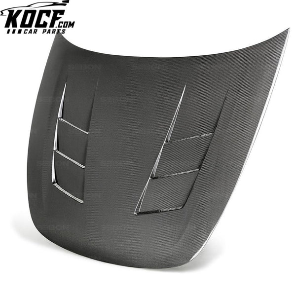 Seibon TS-STYLE CARBON FIBER HOOD FOR 2018-2022 KIA STINGER