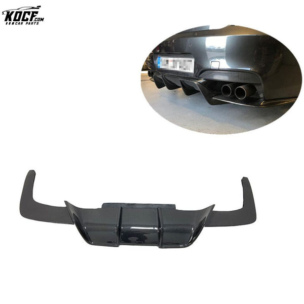 Vor style Carbon Fiber Rear Bumper Lip Diffuser Spoiler For BMW F06 F12 F13 M6