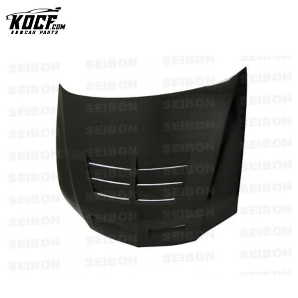 Seibon TSII-STYLE CARBON FIBER HOOD FOR 2003-2006 MITSUBISHI LANCER EVO