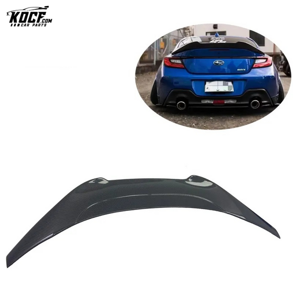 For 2022 BRZ GR86 ZD8 ZN8 Rear Spoiler V style Carbon Fiber Rear Trunk Spoiler