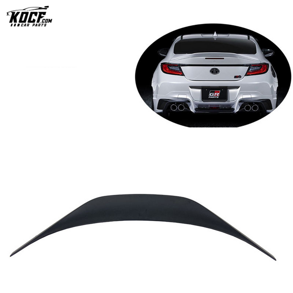 TRD style Carbon Fiber Rear Ducktail Spoiler For Subaru BRZ Toyota GR86 2022