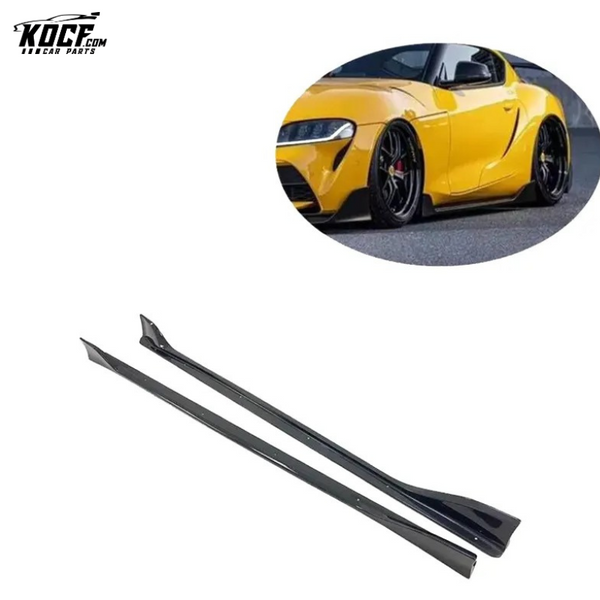 AG style Carbon Fiber Side Skirts For 2019-20 Toyota Supra A90 A91 MK5