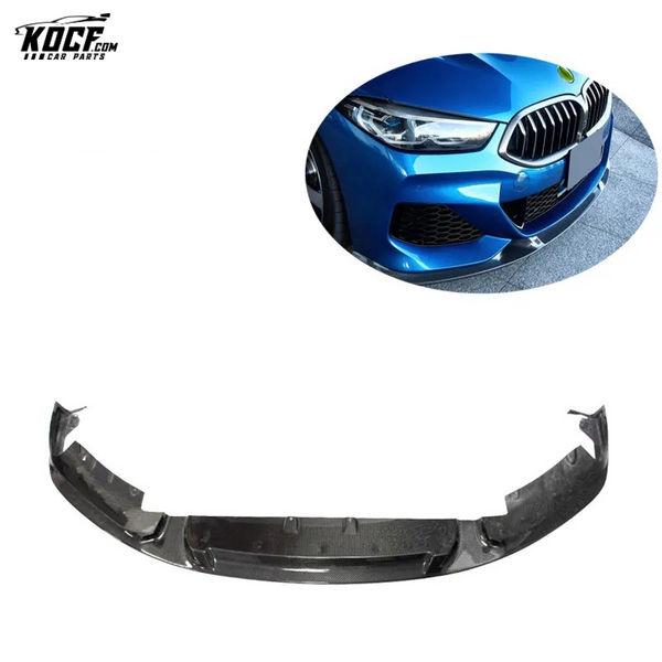 Customization 3DS style Carbon Fiber Front Lip Spoiler For BMW 8 SERIES G15 G16 2019 UP