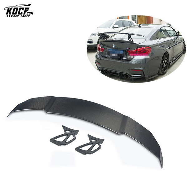 For BMW F8X M3 M4 M2 GTS -V GT Wing rear spoiler carbon fiber rear wing F80 F82 F83 universal Spoiler