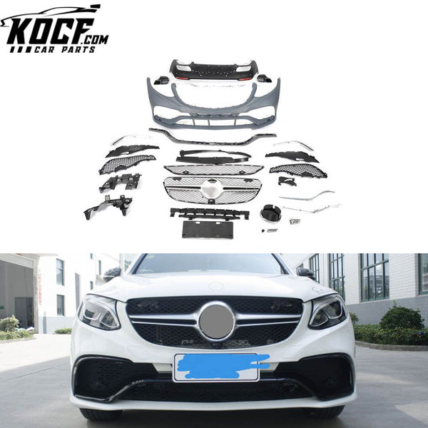 Plastic GLC63 Auto Body Kit for Mercedes GLC-Class X253 GLC200 GLC300 15-17